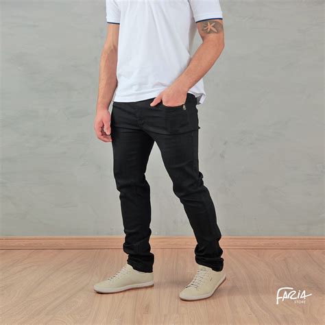 Topo 78 imagem calça jeans preta masculina elastano br