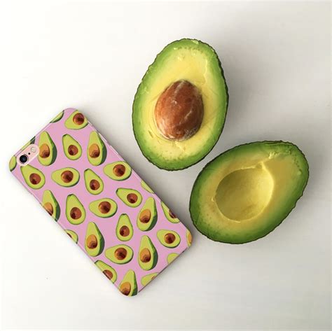 Avocado Phone Case Vegan Food Phone Case For Iphone Pro X Etsy