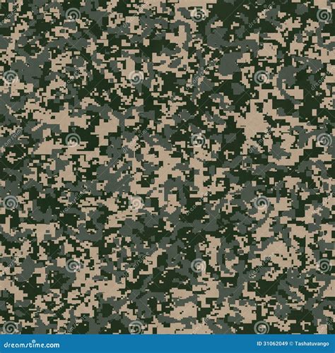 Military Fabric Pattern Seamless Texture Royalty Free Stock Images