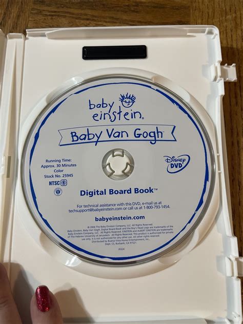 Baby Einstein Baby Van Gogh Dvd 786936179743 Ebay