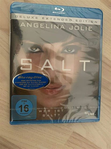 Salt Deluxe Extended Edition [blu Ray] Uk Angelina Jolie