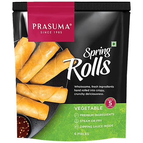 Buy Prasuma Veg Spring Rolls Online At Best Price Of Rs 161 Bigbasket