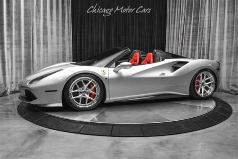 Used 2017 Ferrari 488 Spider 400k Msrp Carbon Fiber Everything 40k In Upgrades Loaded For