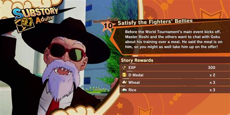 Unlock The Ultimate Power Master All Substories In Dragon Ball Z