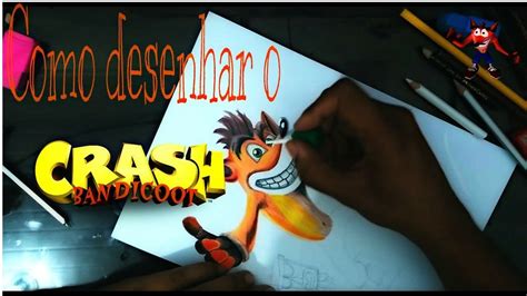 Como Desenhar O Crash Bandicoot YouTube