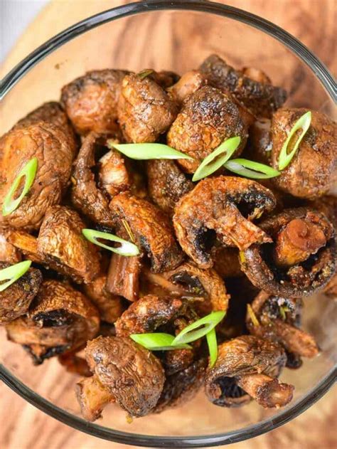 Spiced Air Fryer Mushrooms Upstate Ramblings