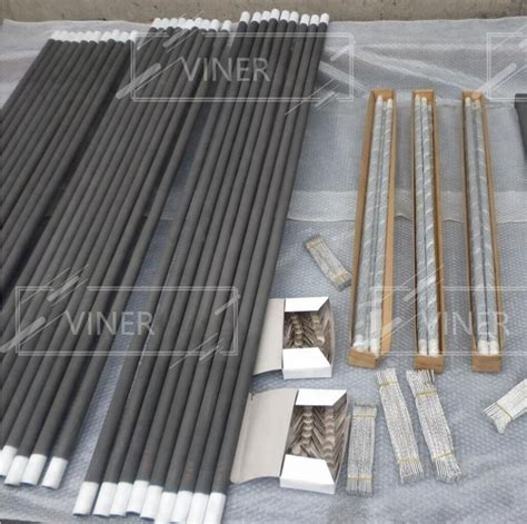 1600C GD Type SiC Heating Elements For High Temperature Furnace Kiln By