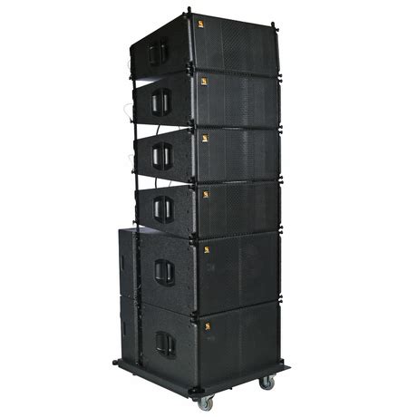 LA310P LA215P Dual 10 Inch 3 Way Pro Audio Compact Active Line Array