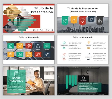 Plantillas Power Point Para Presentaciones Ejecutivas Modelo Business