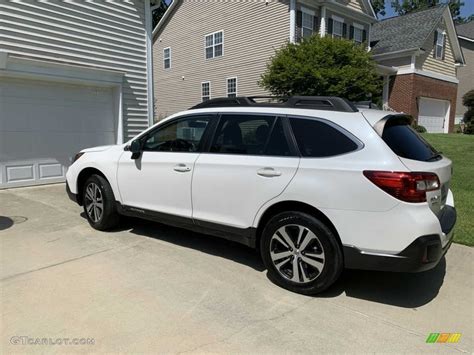 2018 Crystal White Pearl Subaru Outback 2 5i Limited 142845703 Photo