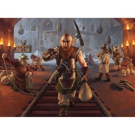 Seven Dwarves Print - Original Magic Art