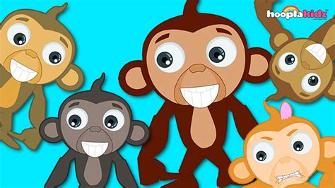 Hooplakidz Five Little Monkeys Hooplakidz Plus Fun And