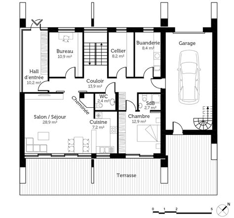 Plan Maison Moderne Darchitecte Ooreka
