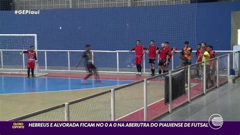 Vídeo Hebreus e Alvorada ficam no empate sem gols na estreia do