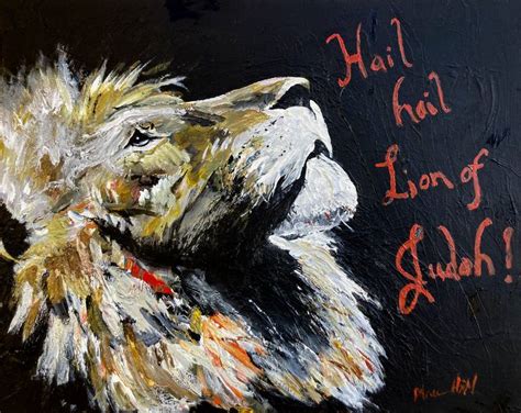 Lion of Judah Painting by Marc H | Saatchi Art