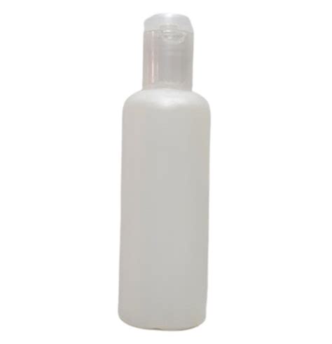 Pearl Milky White Plastic Ml Shampoo Bottle With Flip Top Cap At