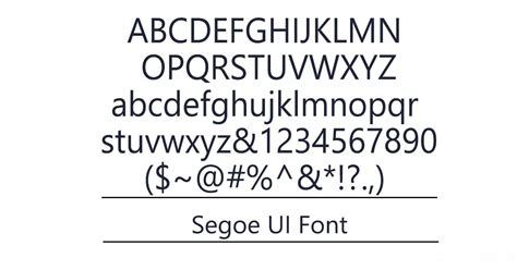 Segoe UI Font ! free download r2rdownload