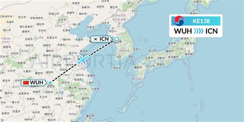 Ke Flight Status Korean Air Wuhan To Seoul Kal