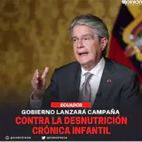 Ecuador Lanzará Una Campaña Contra La Desnutrición Crónica Infantil 2025