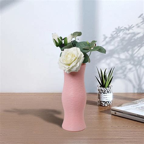 Flower Pot Shatterproof Diy Imitation Glaze Nordic Style Flower Vase