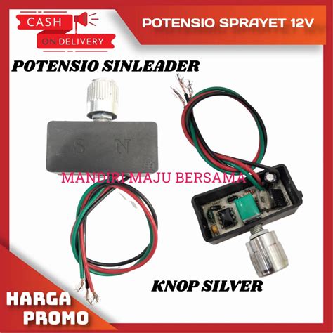 Jual Potensio Volt Switch Speed Pompa Dc V Pengatur Kecepatan