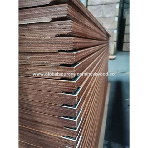 China Mm Container Flooring Plywood With Phenolic Glue Keruing Veneer