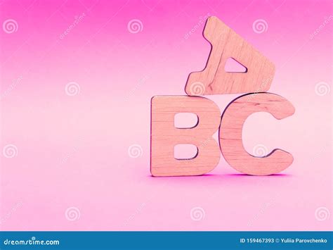 Abc Education And Back To School Concept Free Copy Space Stock Image