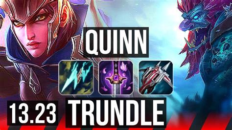 Quinn Vs Trundle Top 8 1 13 Rank 9 Quinn Godlike Na Grandmaster