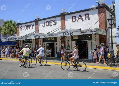 Sloppy Joe`s Bar In Key West Florida Editorial Photo Image Of