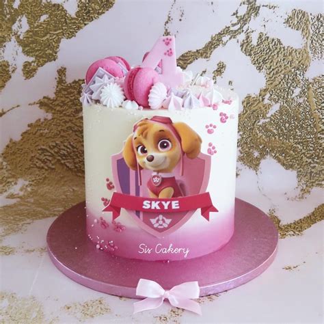 Paw Patrol Birthday Party Cake Skye Birthday Party Th Birthday