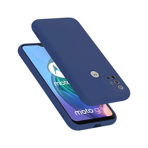 Motorola Moto G10 G30 Silikondeksel Case Blå Elkjøp