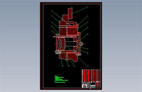 缠绕式双卷筒提升机设计【8张cad图纸、说明书】autocad 2007模型图纸下载 懒石网