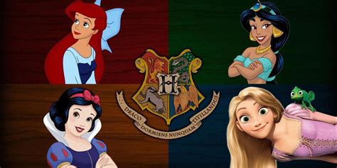 Toutes les princesses Disney triées dans leur maison de Poudlard Crumpe