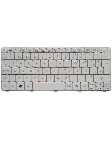 Teclado Acer Aspire One D Aod Nsk As S Blanco