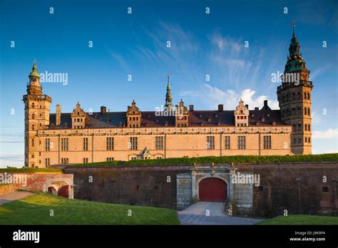 Denmark Zealand Helsingor Kronborg Castle Also Known As Elsinore