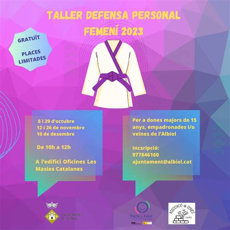 Aquest Diumenge 10 De Desembre Darrer Taller De Defensa Personal D