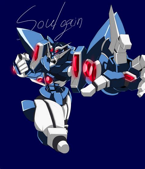 Wallpaper Anime Mechs Super Robot Taisen Soulgain Artwork