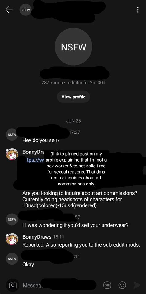 The way they still ask even though I explicitly state not to DM me