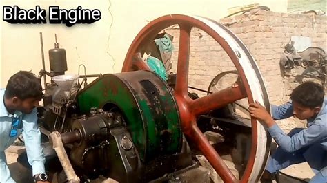 Beautiful Old Ruston Engine Starting Ruston Hornsby Engine YouTube