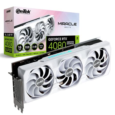 이엠텍 지포스 Rtx 4080 Super Miracle White D6x 16gb 에누리 가격비교