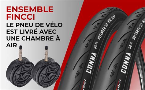 Fincci Pneu Velo Route X C Paire Pneus Protection