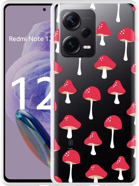 Cazy Hoesje Geschikt Voor Xiaomi Redmi Note Pro G Paddenstoelen