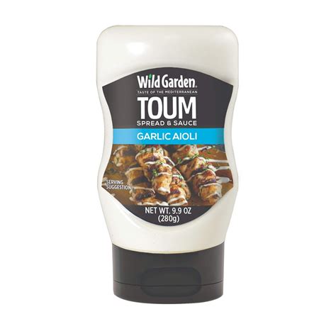 Wild Garden Easy Squeeze Garlic Aioli Toum Great On Chicken Kebobs Shawarma