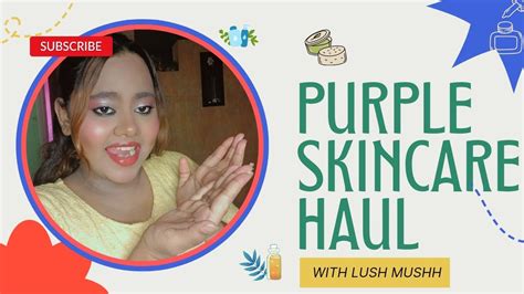 Purple SkinCare Haul Products Under Rs 500 Skincare Purple Haul