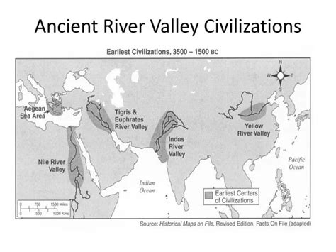 Early River Valley Civilizations Map Maping Resources