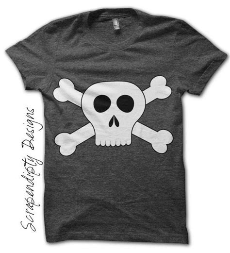 Digital File Iron On Skull And Crossbones Shirt Pirate Iron On Transfer Pirate Birthday Party