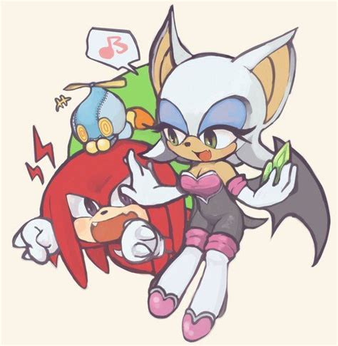 Knuckles And Rouge Rouge The Bat Sonic Art Sonic