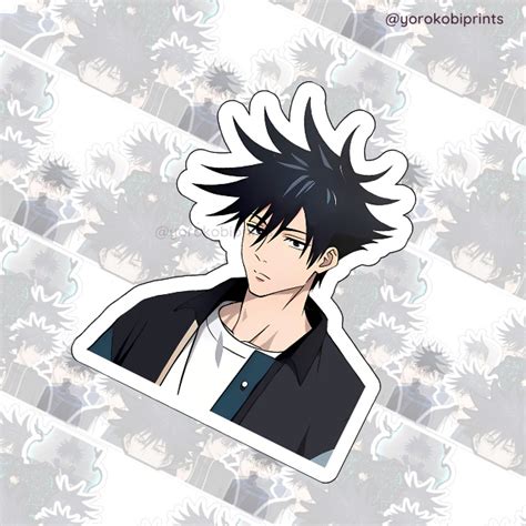 Megumi Fushiguro Jujutsu Kaisen Peeker Icon Waterproof Laminated