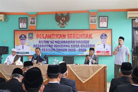 Helldy Lantik Rt Dan Rw Se Kelurahan Masigit Banten Aktual