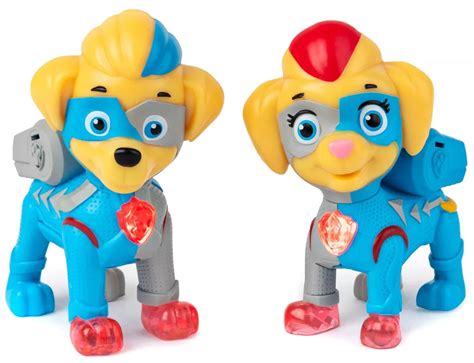 Paw Patrol Mighty Pups Super Paws Mighty Twins Exclusive Figure 2 Pack Spin Master Toywiz